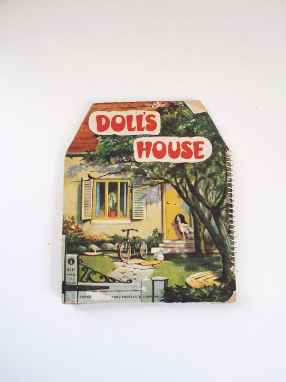 Vintage Dolls House Pop-Up Book Bancroft Publishers Childrens Holland 521A - Picture 7 of 7